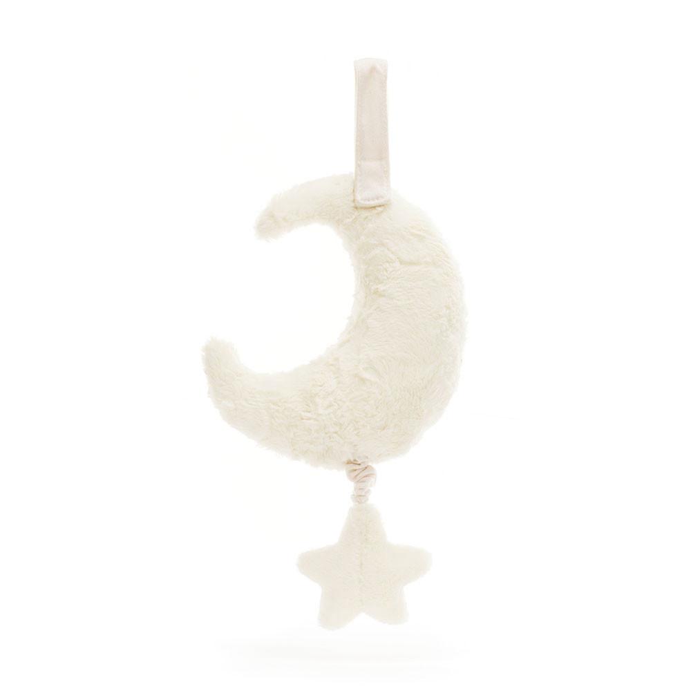 Juguetes Del Bebé Jellycat Amuseables Moon Musical Pull 28cm x 15cm x 6cm Blancas  Ecuador |  VSRYZ3512