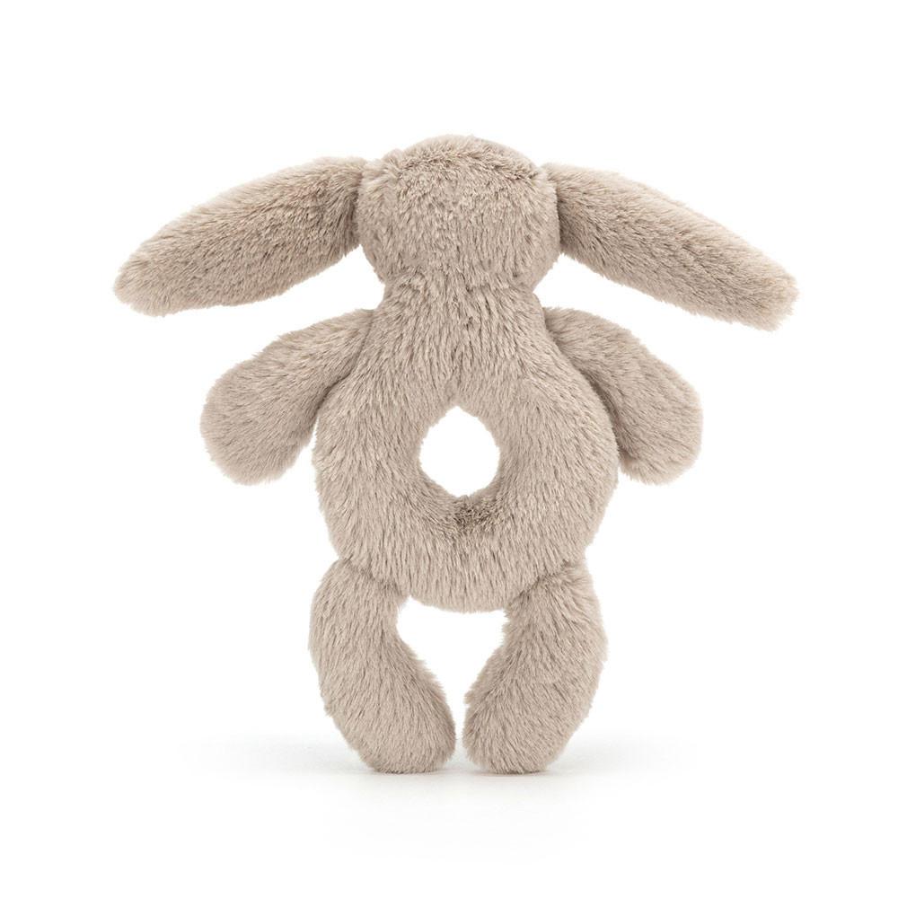 Juguetes Del Bebé Jellycat Bashful Bunny Ring Rattle 18cm x 8cm x 2cm Beige  Ecuador |  FUKWC6154