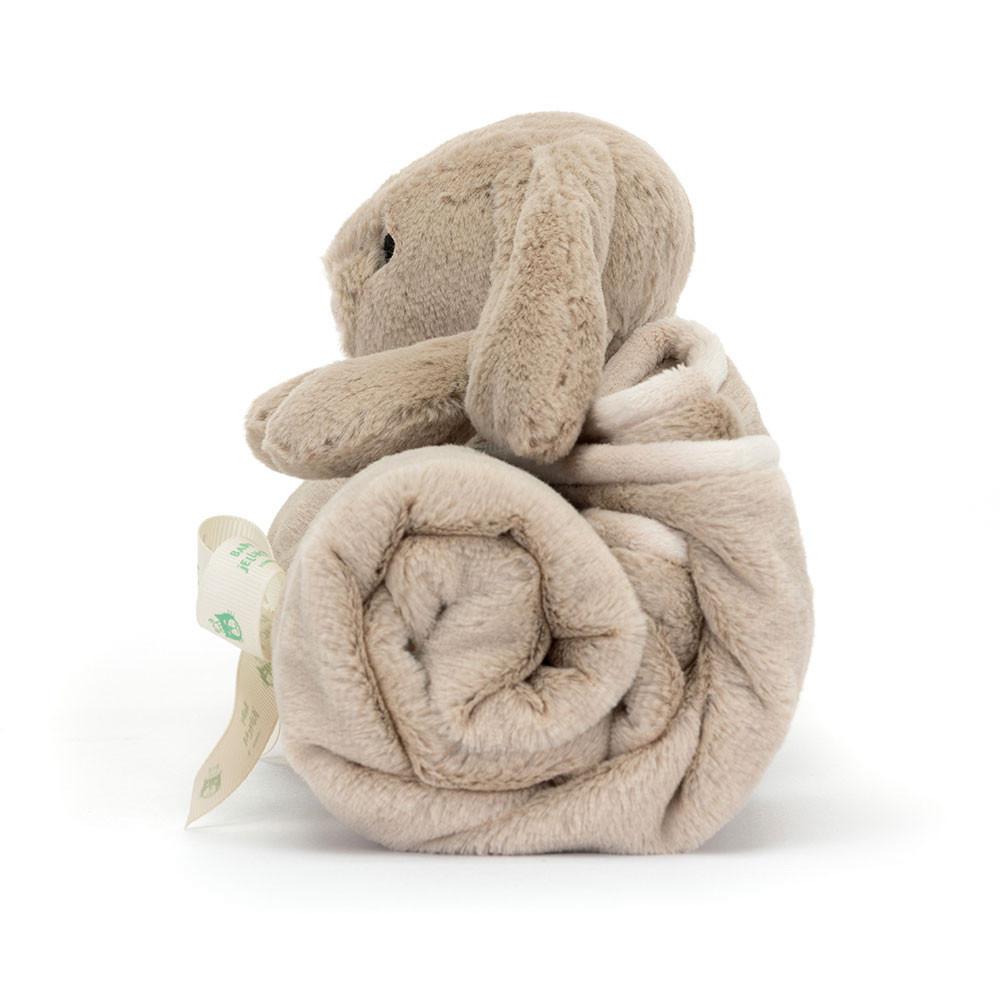 Juguetes Del Bebé Jellycat Bashful Bunny Blankie 56cm x 70cm x 9cm Beige  Ecuador |  JCIQF4973