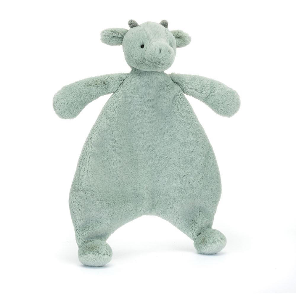 Juguetes Del Bebé Jellycat Bashful Dragon Comforter 27cm x 20cm x 7cm Verde  Ecuador |  BKTER3640