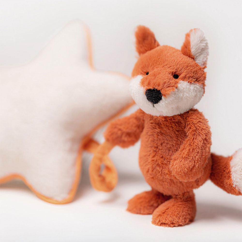 Juguetes Del Bebé Jellycat Bashful Fox Cub Musical Pull 30cm x 20cm x 6cm Naranjas  Ecuador |  IYXPM6854