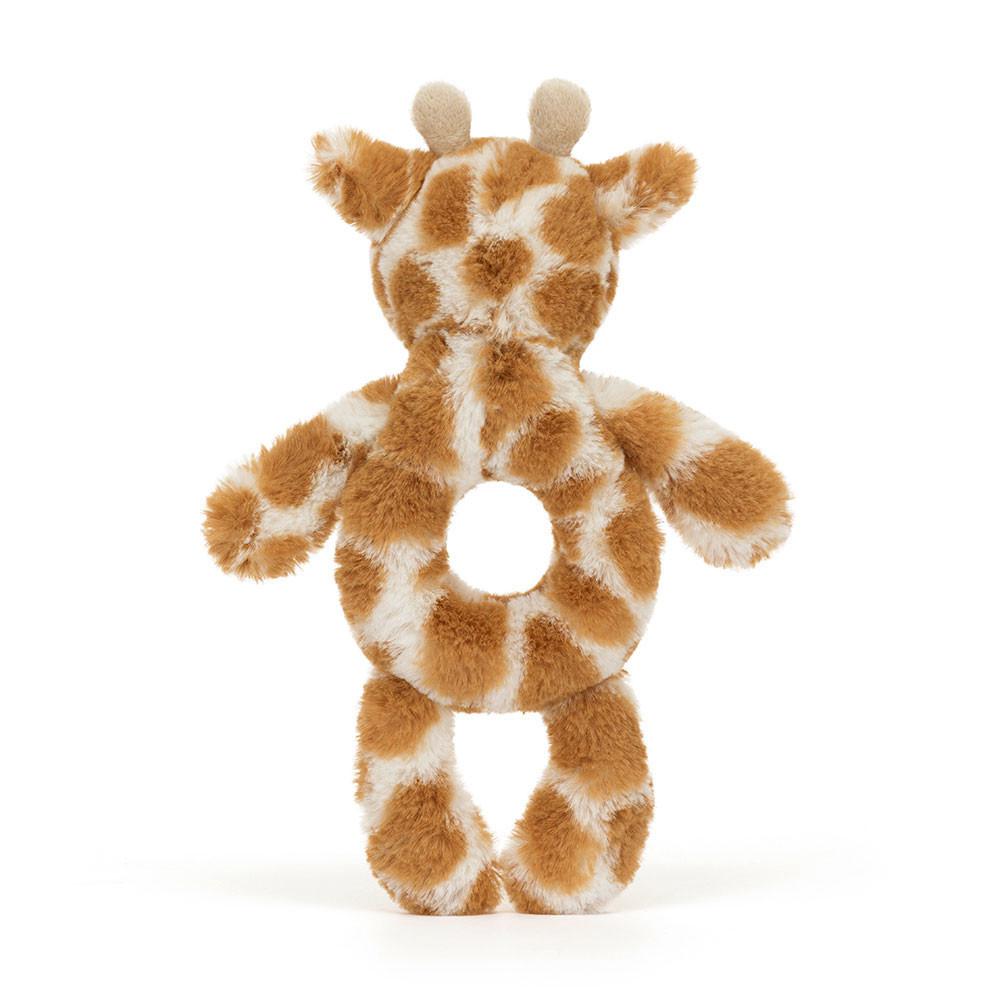 Juguetes Del Bebé Jellycat Bashful Giraffe Ring Rattle 18cm x 8cm x 2cm Naranjas  Ecuador |  HYLKE9280