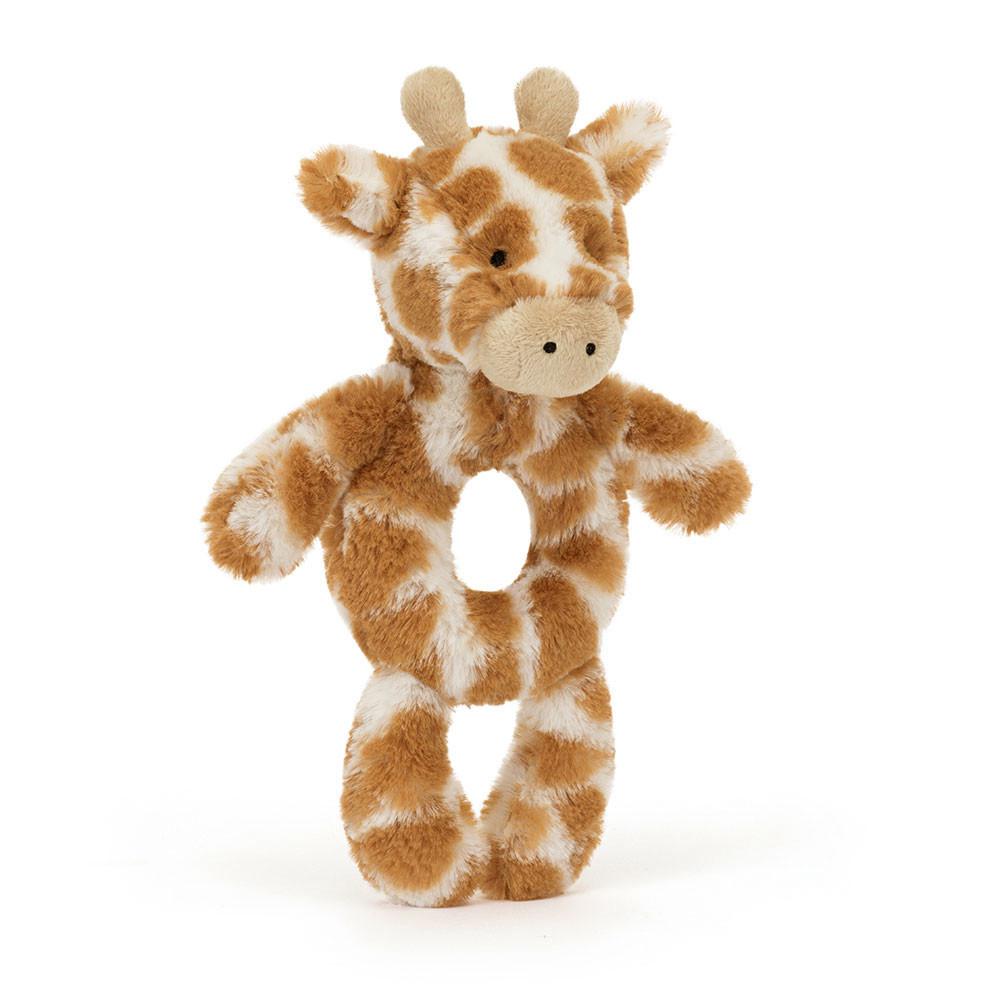 Juguetes Del Bebé Jellycat Bashful Giraffe Ring Rattle 18cm x 8cm x 2cm Naranjas  Ecuador |  HYLKE9280