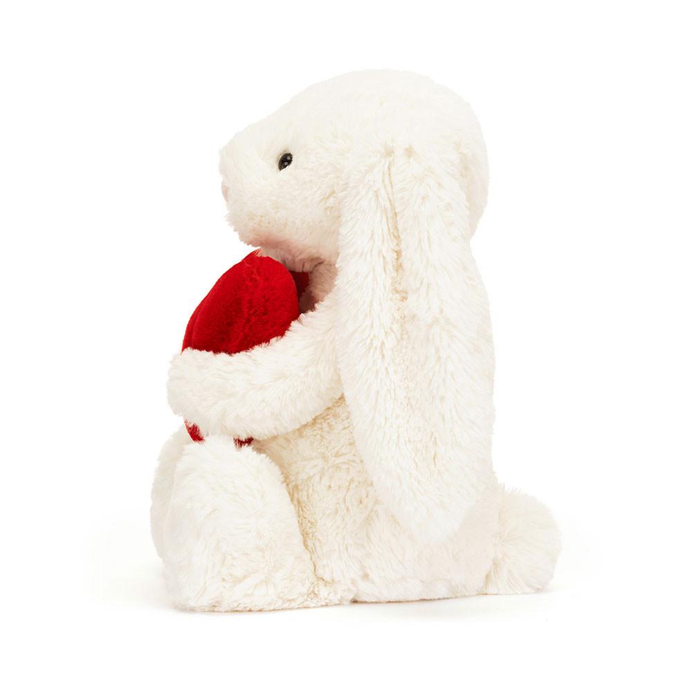Juguetes Del Bebé Jellycat Bashful Love Heart Bunny 31cm x 12cm x 9cm Blancas  Ecuador |  MKFBH5732