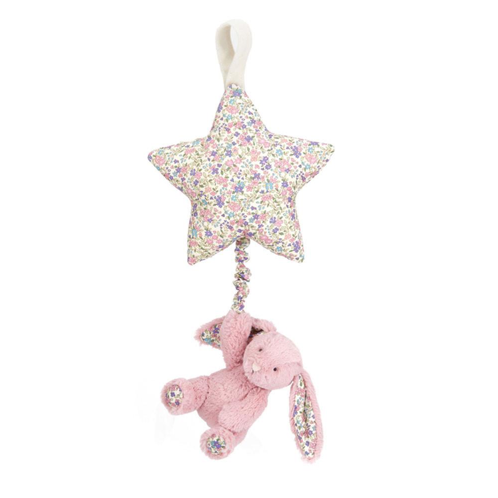 Juguetes Del Bebé Jellycat Blossom Tulip Bunny Star Musical Pull 30cm x 19cm x 3cm Rosas  Ecuador |  WLMJP9258