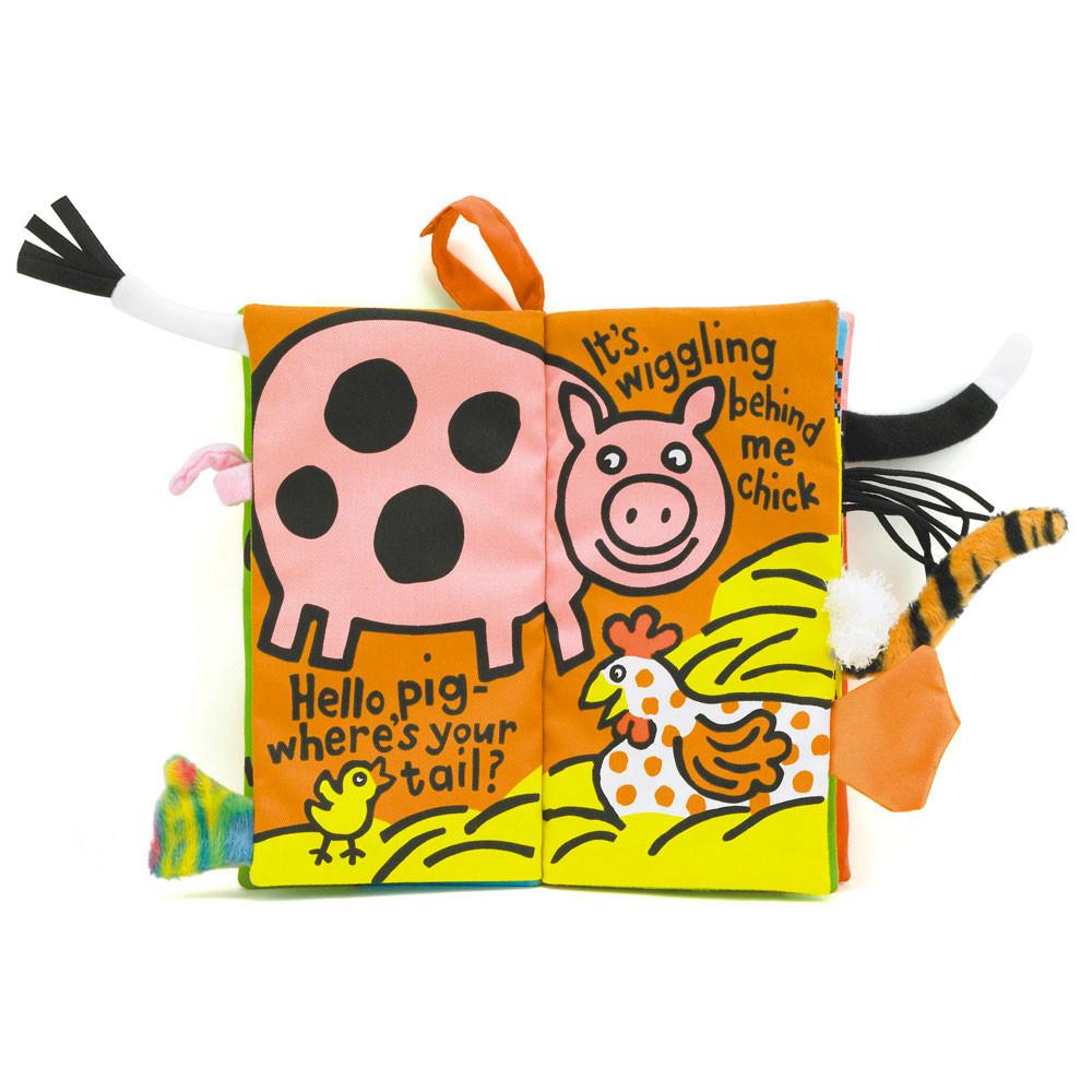 Juguetes Del Bebé Jellycat Farm Tails Activity Book 22cm x 13cm x 5cm Verde  Ecuador |  KUCIM9236