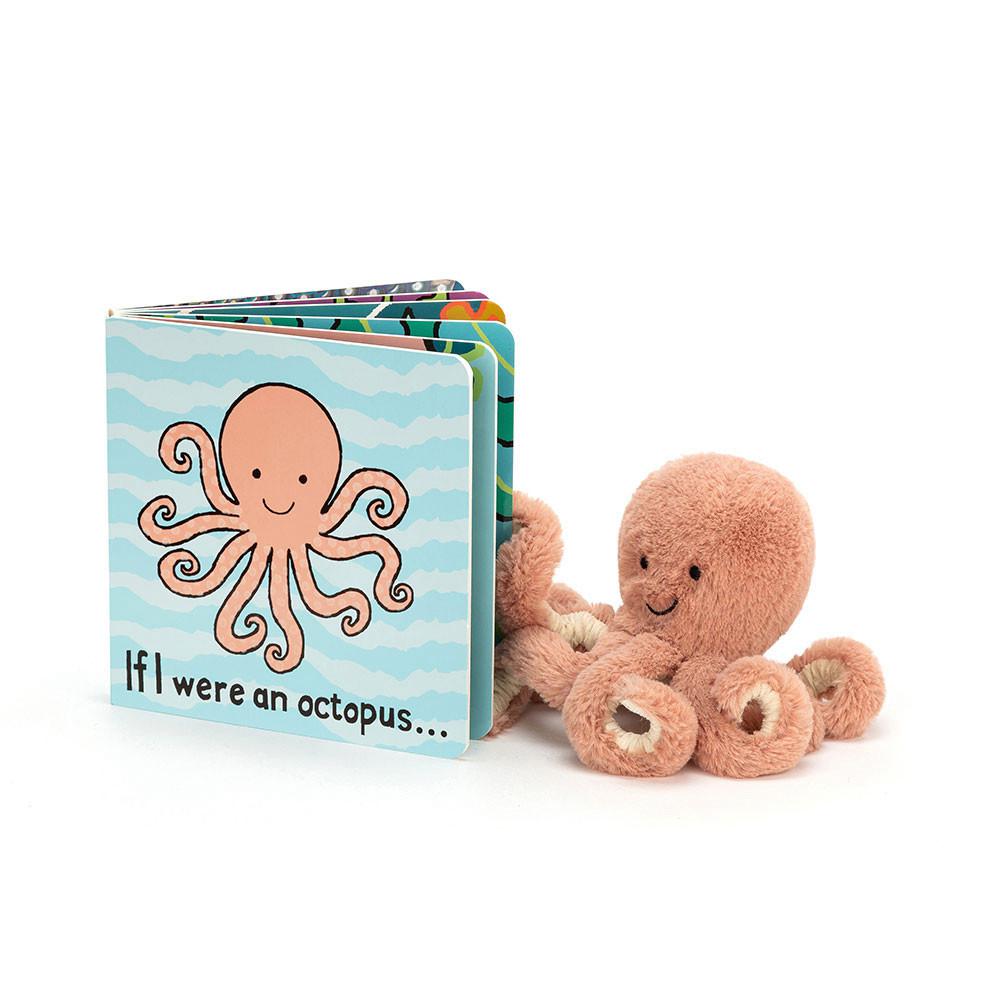 Juguetes Del Bebé Jellycat If I Were An Octopus Book and Odell Octopus Tiny Naranjas  Ecuador |  TIAXP3657