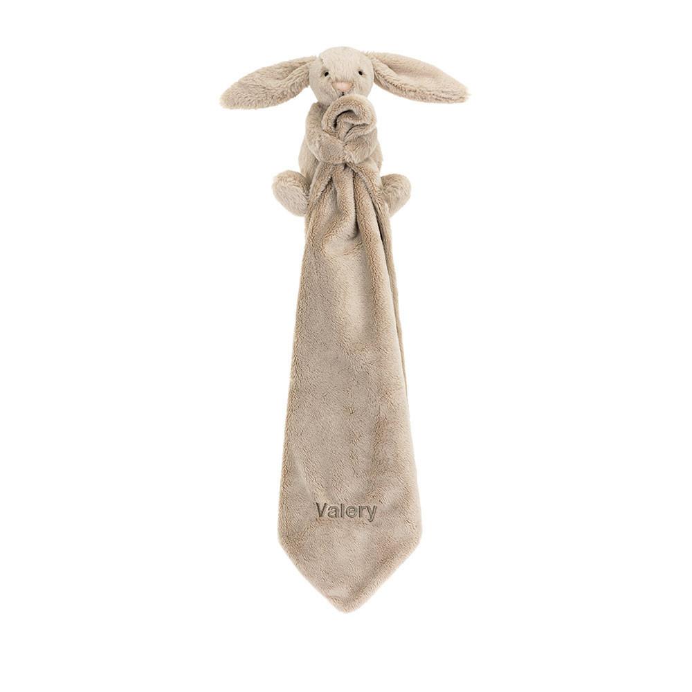 Juguetes Del Bebé Jellycat Personalised Bashful Bunny Soother 15cm x 34cm x 34cm Beige  Ecuador |  LOMKT8473