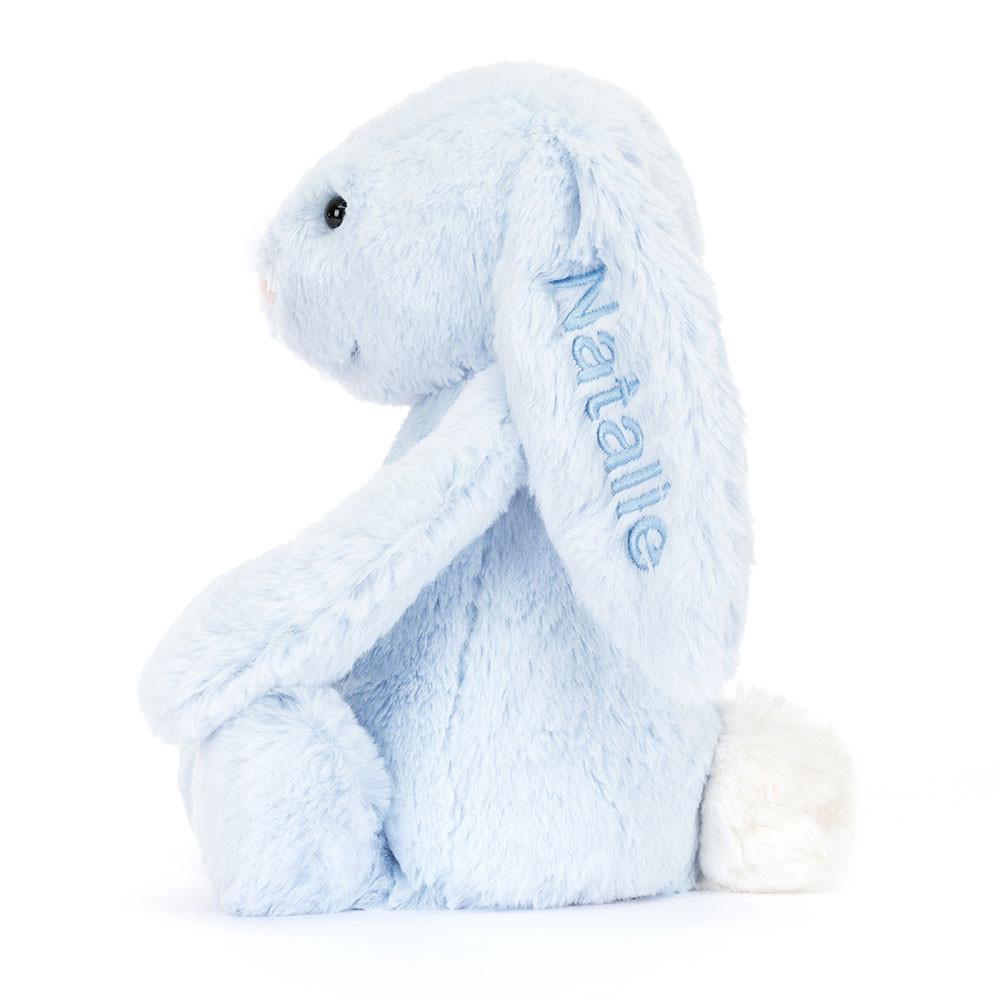 Juguetes Del Bebé Jellycat Personalised Bashful Bunny Medium 31cm x 12cm x 9cm Azules  Ecuador |  AOBQW6158