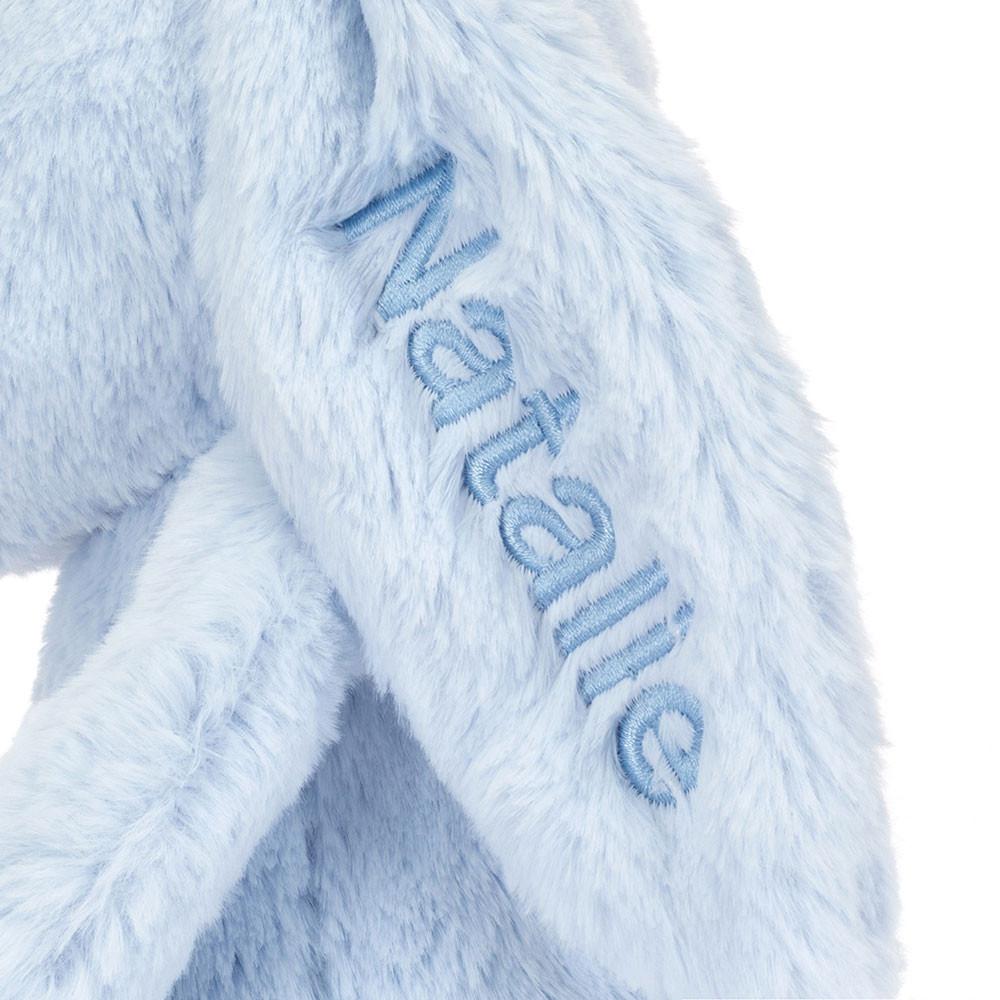 Juguetes Del Bebé Jellycat Personalised Bashful Bunny Medium 31cm x 12cm x 9cm Azules  Ecuador |  AOBQW6158