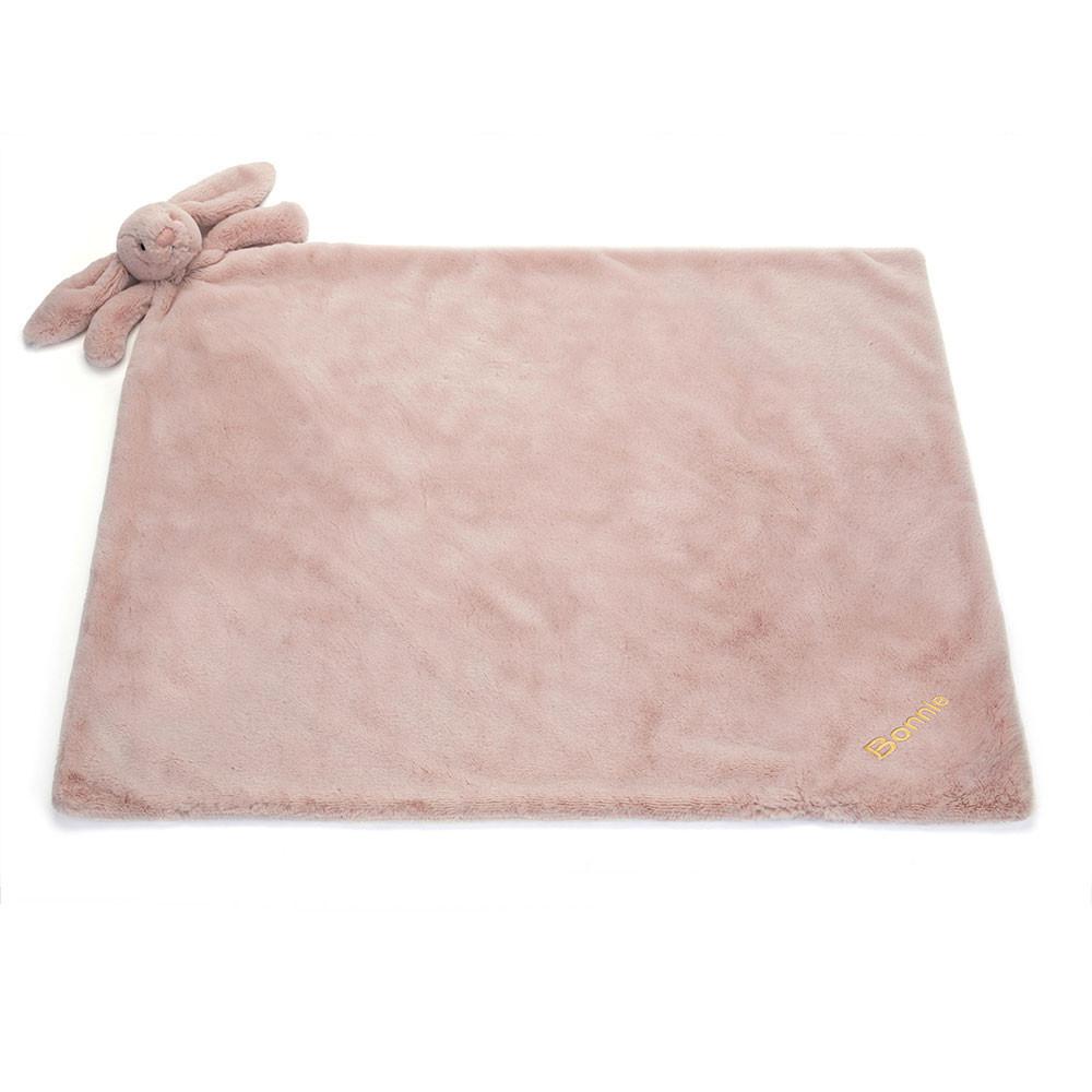 Juguetes Del Bebé Jellycat Personalised Bashful Luxe Bunny Rosa Blankie 56cm x 70cm x 9cm Rosas  Ecuador |  TUXCI0498