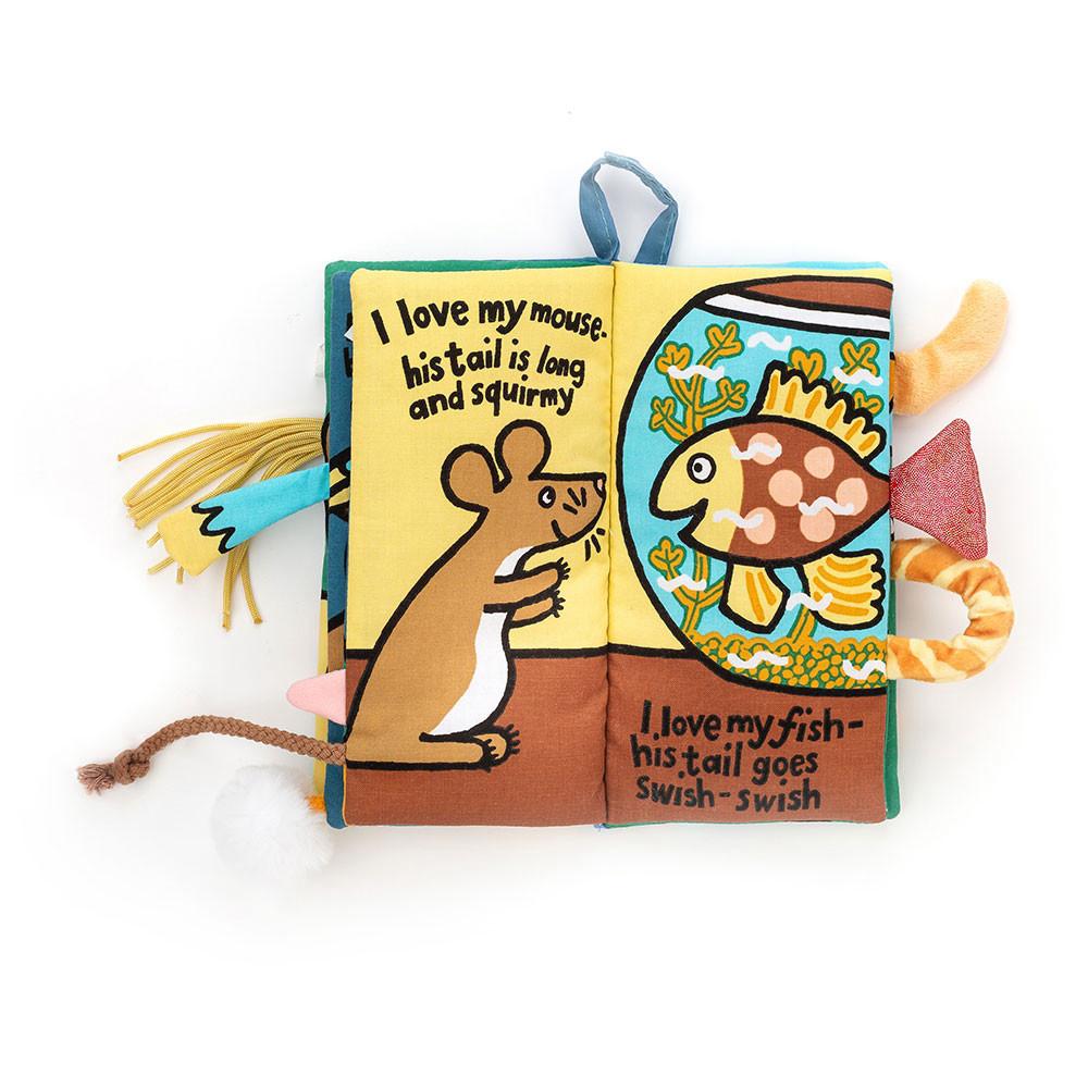 Juguetes Del Bebé Jellycat Pet Tails Book 15cm x 34cm x 34cm Azules  Ecuador |  GULAR8924