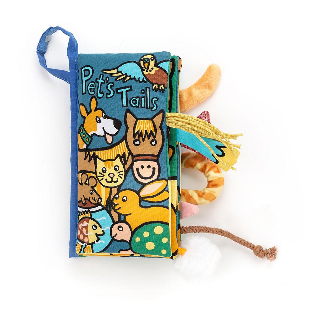 Juguetes Del Bebé Jellycat Pet Tails Book 15cm x 34cm x 34cm Azules  Ecuador |  GULAR8924