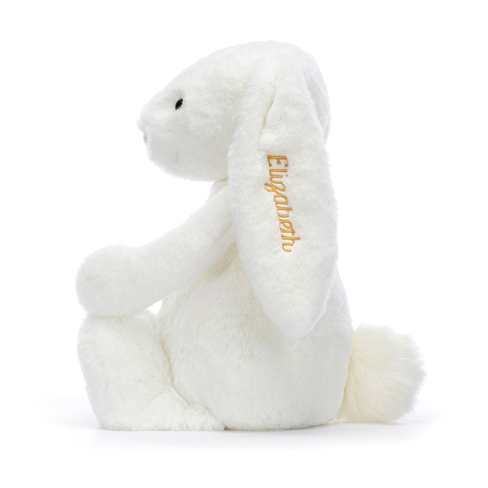 Juguetes Grandes Jellycat Personalised Bashful Luxe Bunny Luna Huge 51cm x 21cm x 12cm Blancas  Ecuador |  CEYJD0547