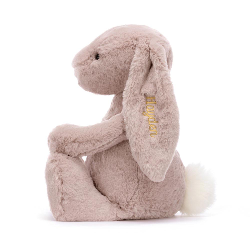 Juguetes Grandes Jellycat Personalised Bashful Luxe Bunny Rosa Huge 51cm x 21cm x 12cm Rosas  Ecuador |  CMBRN0938