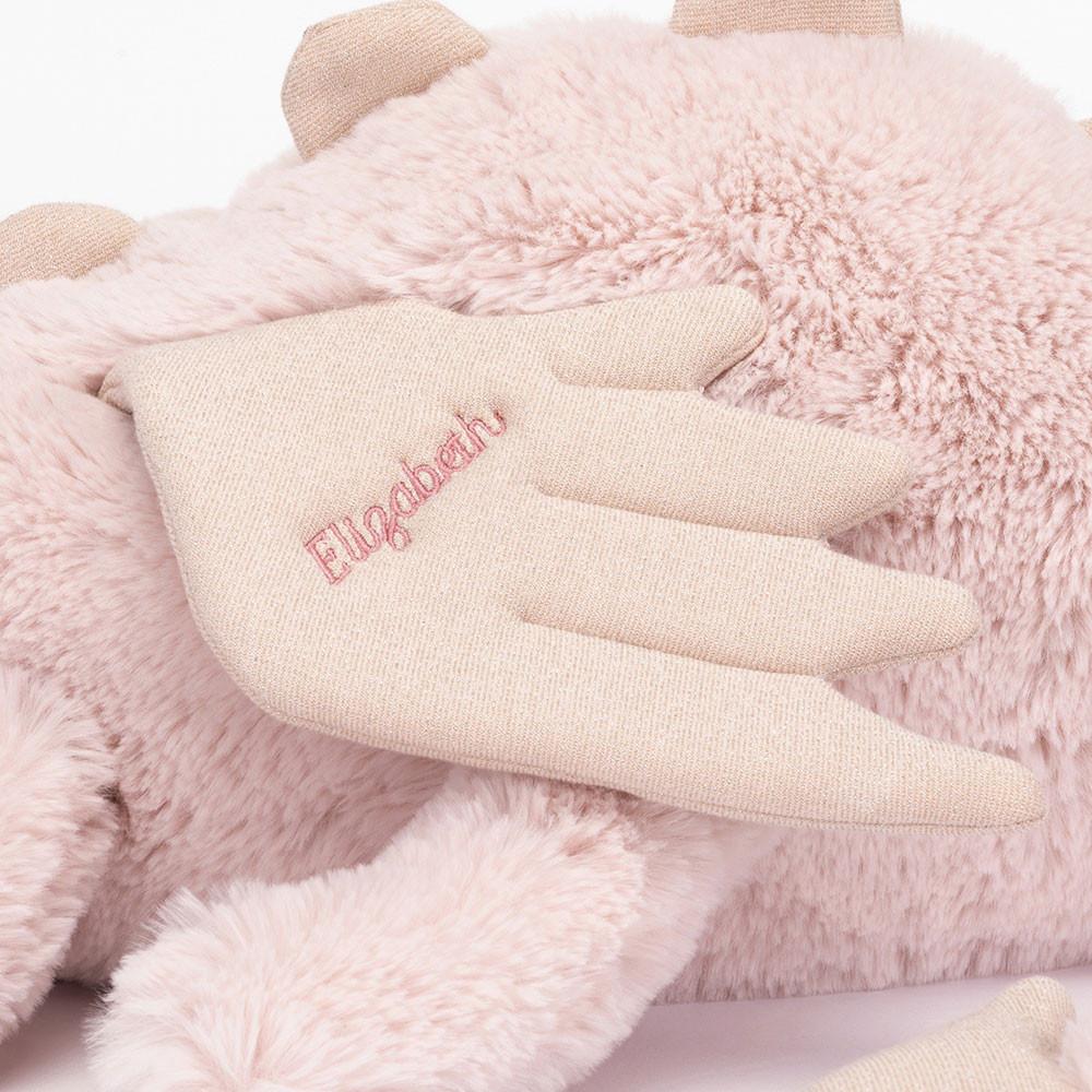 Juguetes Grandes Jellycat Personalised Rose Dragon Huge 19cm x 20cm x 66cm Rosas  Ecuador |  MEATP7104