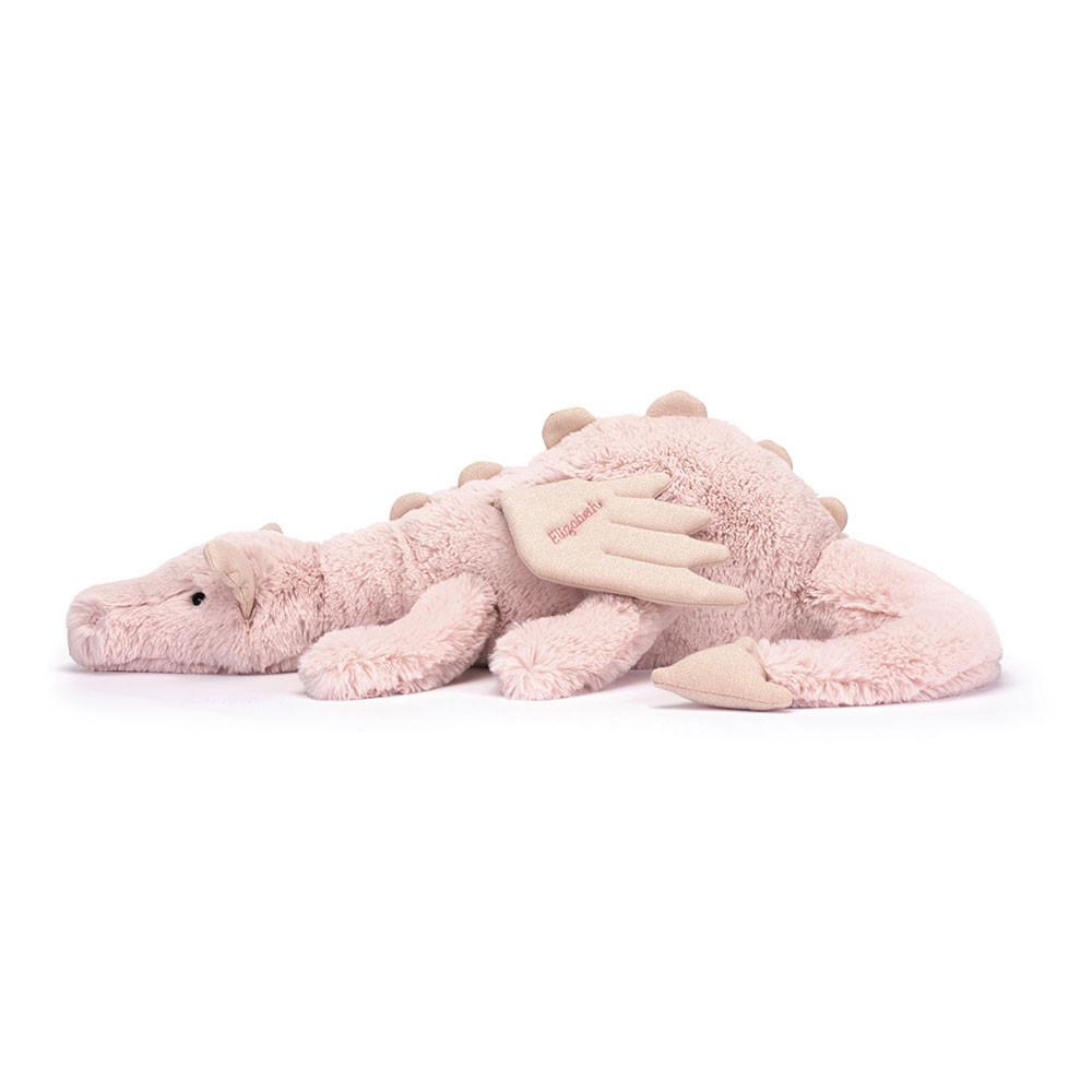 Juguetes Grandes Jellycat Personalised Rose Dragon Huge 19cm x 20cm x 66cm Rosas  Ecuador |  MEATP7104