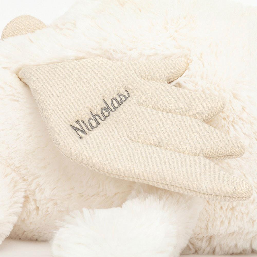 Juguetes Grandes Jellycat Personalised Snow Dragon Huge 19cm x 20cm x 66cm Blancas  Ecuador |  DNQUG2317