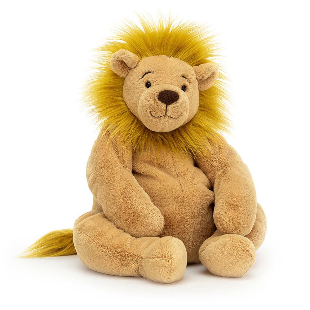 Juguetes Grandes Jellycat Rumpletum Lion 27cm x 21cm x 22cm Amarillo  Ecuador |  QOCWD8493