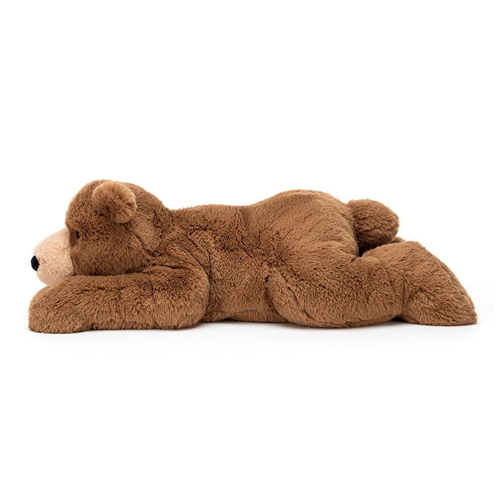 Juguetes Grandes Jellycat Woody Bear Lying 18cm x 19cm x 47cm Marrones  Ecuador |  DQSVC2751