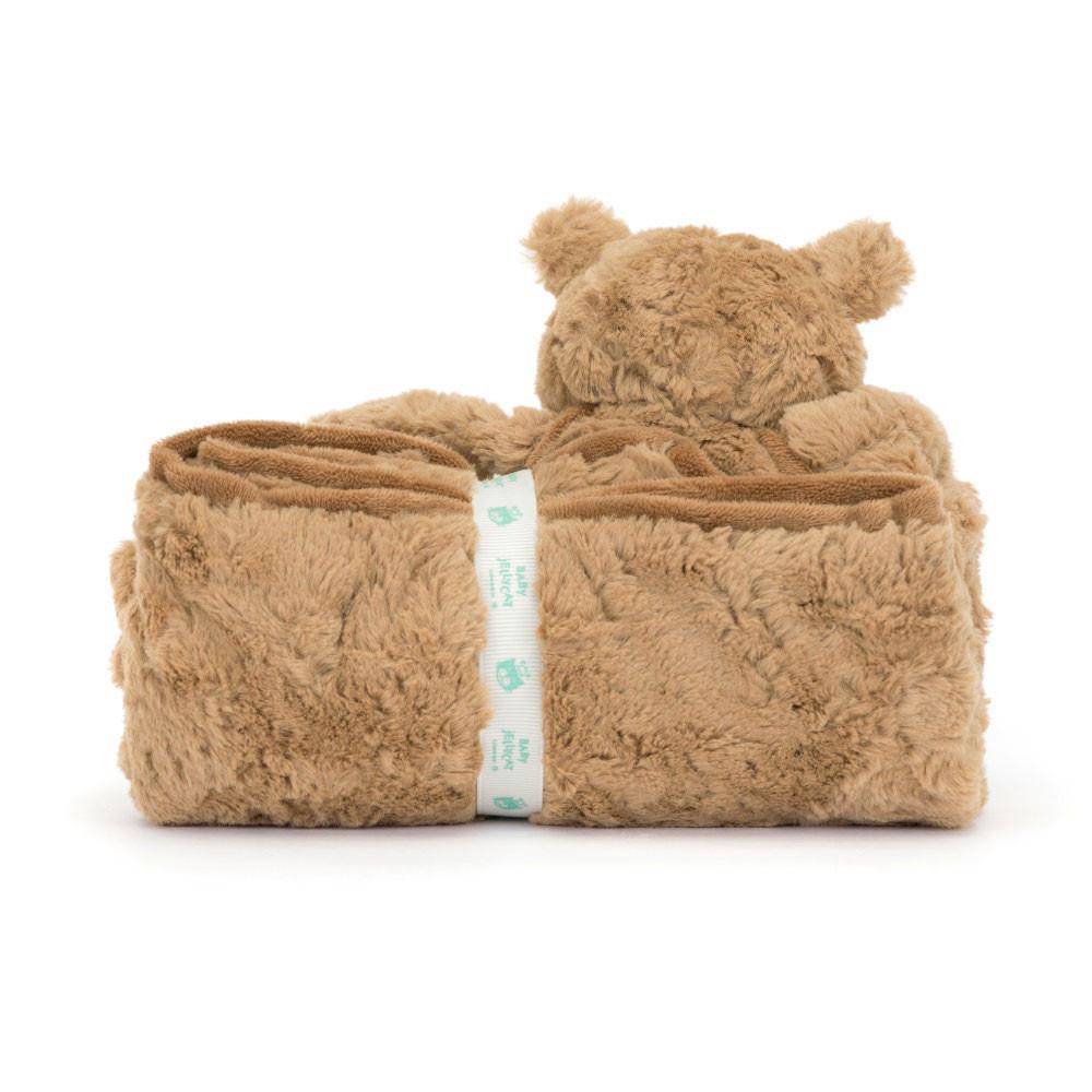Mantas, Edredones Jellycat Bartholomew Bear Blankie 56cm x 70cm x 9cm Marrones  Ecuador |  WQLVG2398