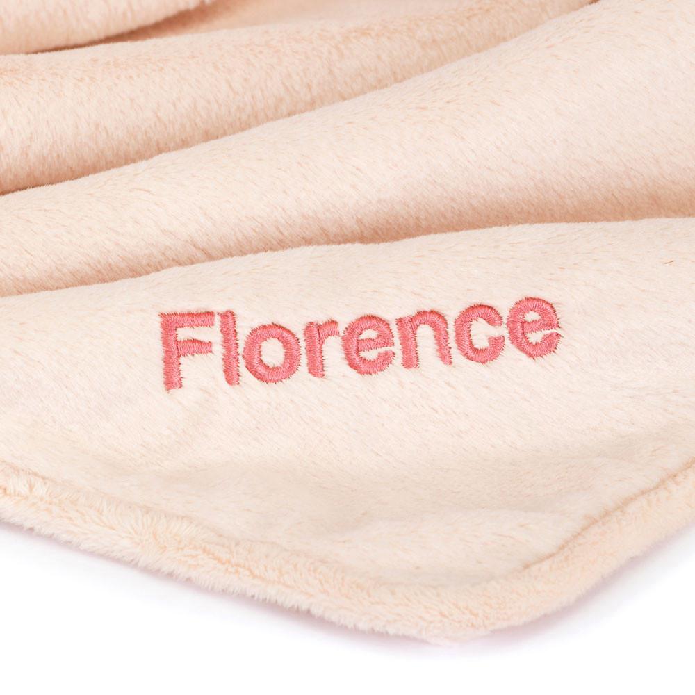 Mantas, Edredones Jellycat Personalised Bashful Blush Bunny Blankie 56cm x 70cm x 9cm Rosas  Ecuador |  WQXRF8036