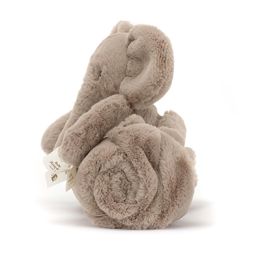Mantas, Edredones Jellycat Smudge Elephant Blankie 56cm x 70cm x 9cm Gris  Ecuador |  NKWTQ3041