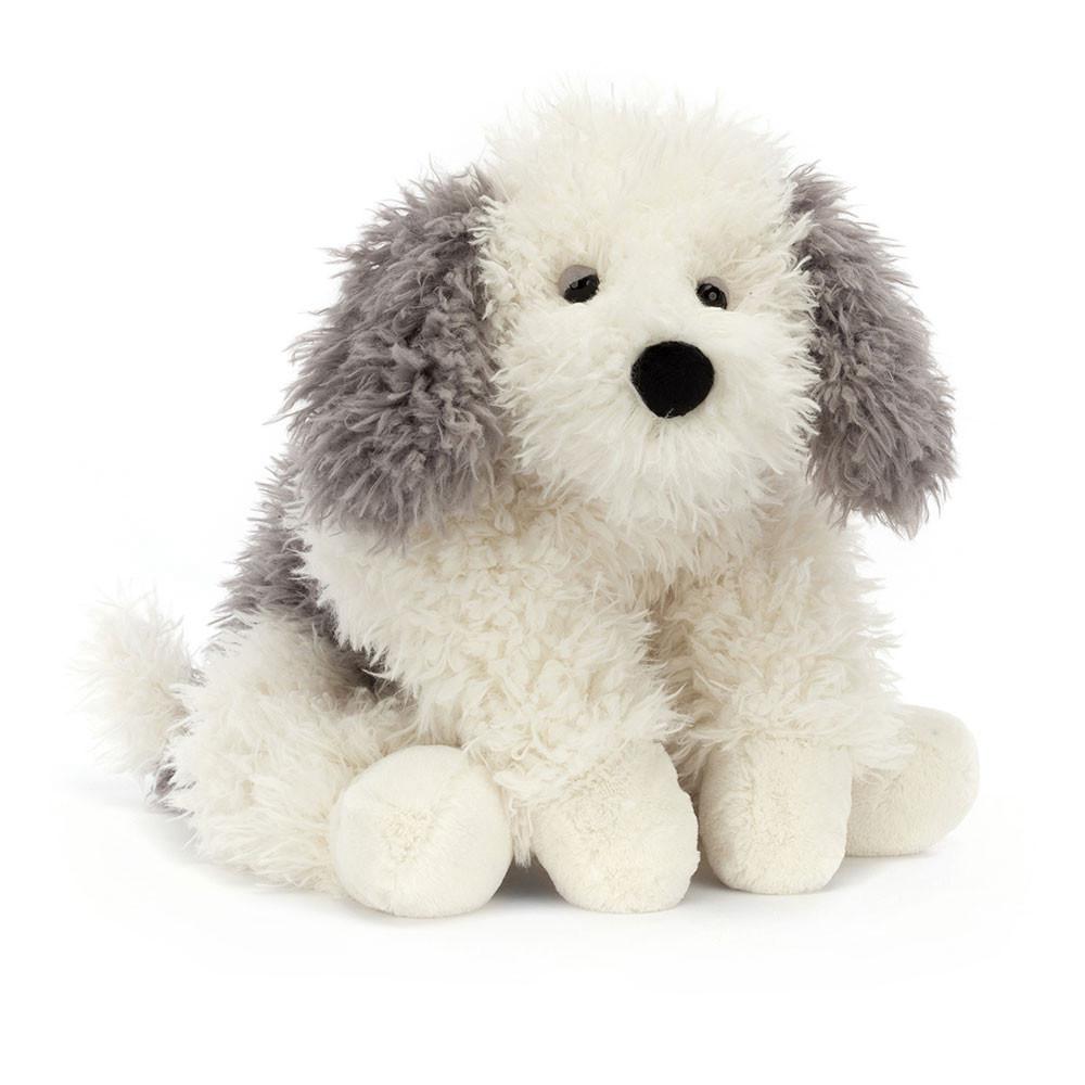 Mascota Jellycat Floofie Sheepdog 16cm x 20cm x 47cm Blancas  Ecuador |  WPUIO1904