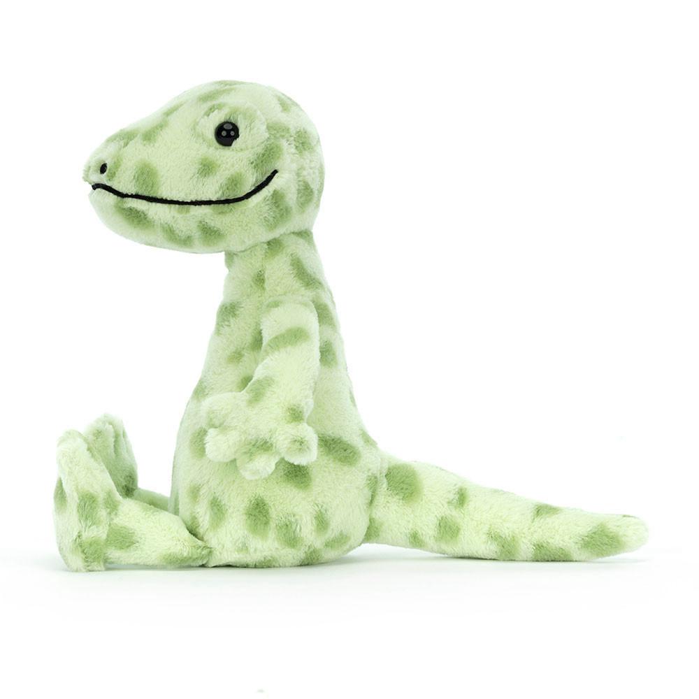 Mascota Jellycat Gunner Gecko 25cm x 10cm x 24cm Verde  Ecuador |  OSQUY9684