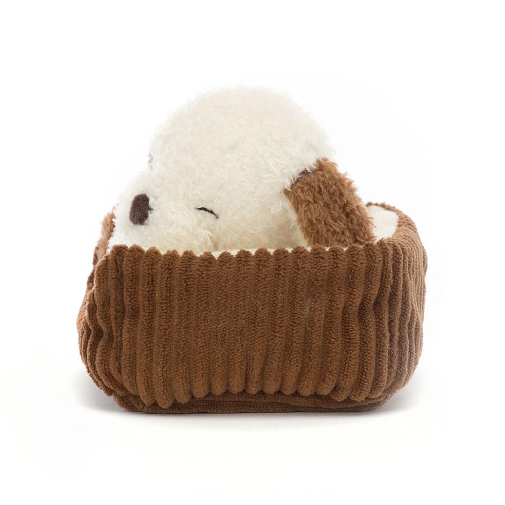 Mascota Jellycat Napping Nipper Dog 10cm x 15cm x 12cm Beige  Ecuador |  AGBES4572