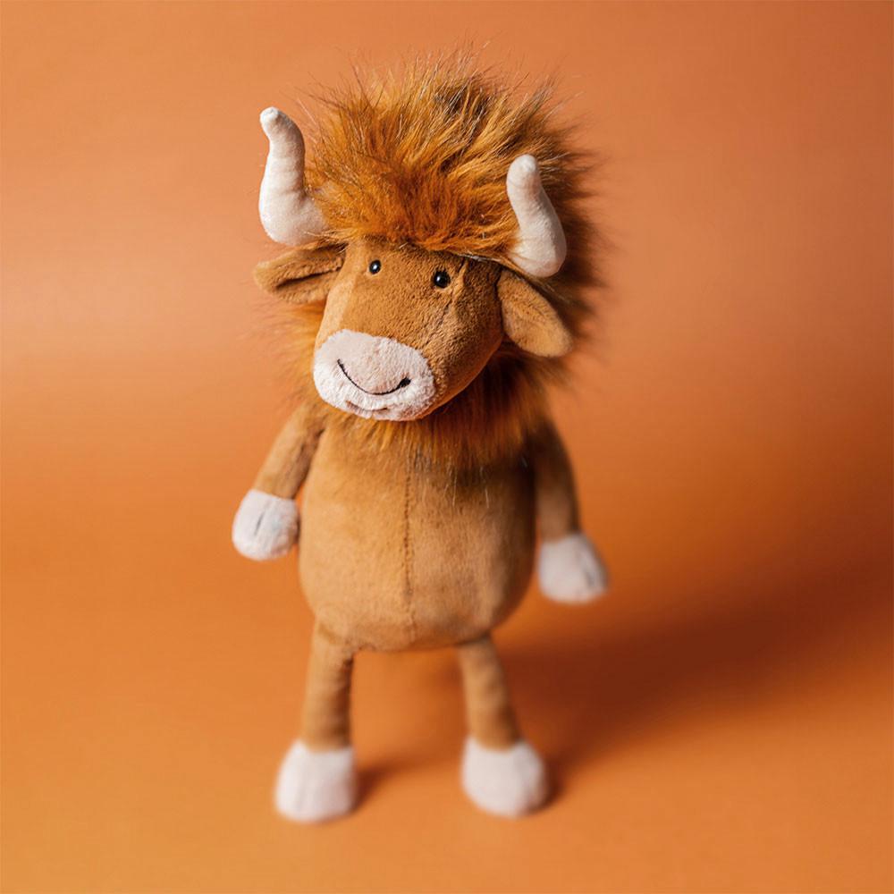 Mascota Jellycat Ramone Bull 33cm x 13cm x 14cm Marrones  Ecuador |  EVGTI4085