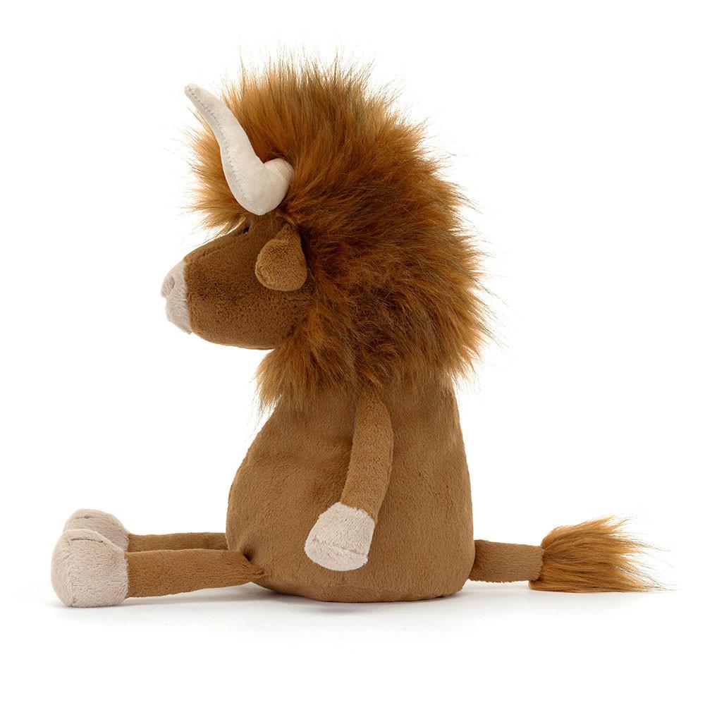 Mascota Jellycat Ramone Bull 33cm x 13cm x 14cm Marrones  Ecuador |  EVGTI4085