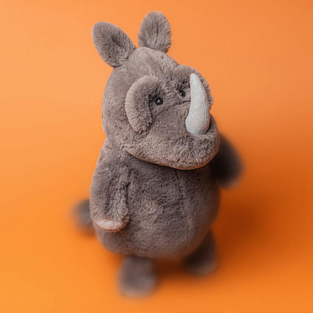 Mascota Jellycat Roderick Rhinoceros 37cm x 15cm x 13cm Gris  Ecuador |  YVRSQ5761