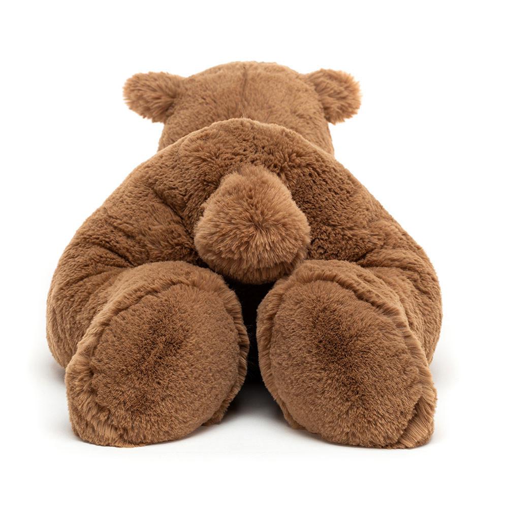 Mascota Jellycat Woody Bear Lying 18cm x 19cm x 47cm Marrones  Ecuador |  SEHBG1954