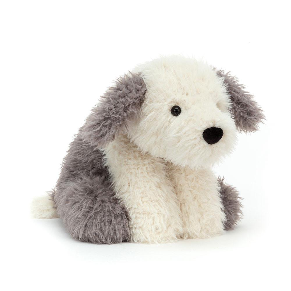 Mascotas Jellycat Curvie Sheep Dog 25cm x 16cm x 10cm Gris  Ecuador |  KQJZH1357