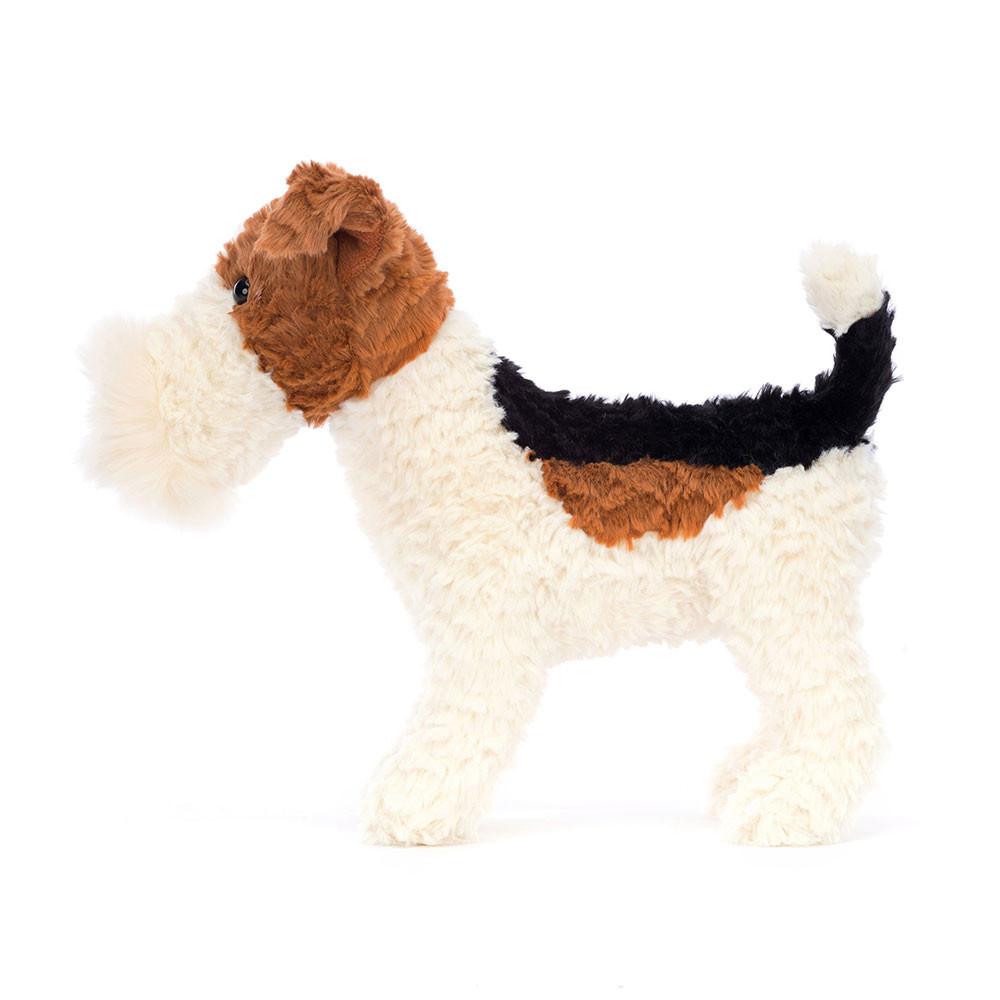 Mascotas Jellycat Hector Fox Terrier 24cm x 13cm x 30cm Blancas  Ecuador |  XKRTP0123