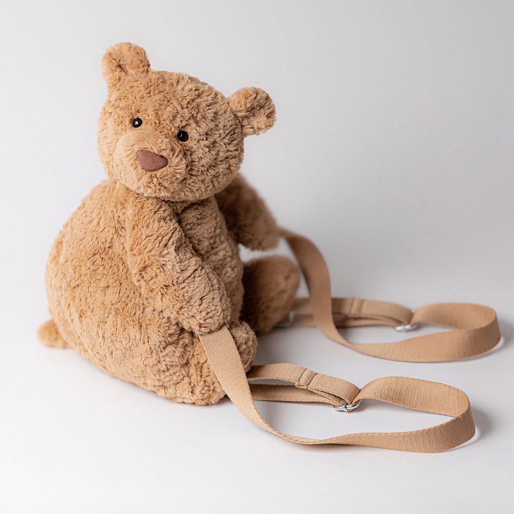 Mochilas Jellycat Bartholomew Bear 31cm x 17cm x 14cm Marrones  Ecuador |  ARLIH3947