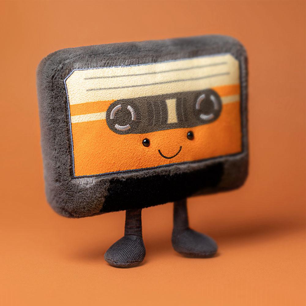 Objetos Jellycat Amuseables Cassette Tape 20cm x 18cm x 7cm Negras  Ecuador |  TEIZH3506