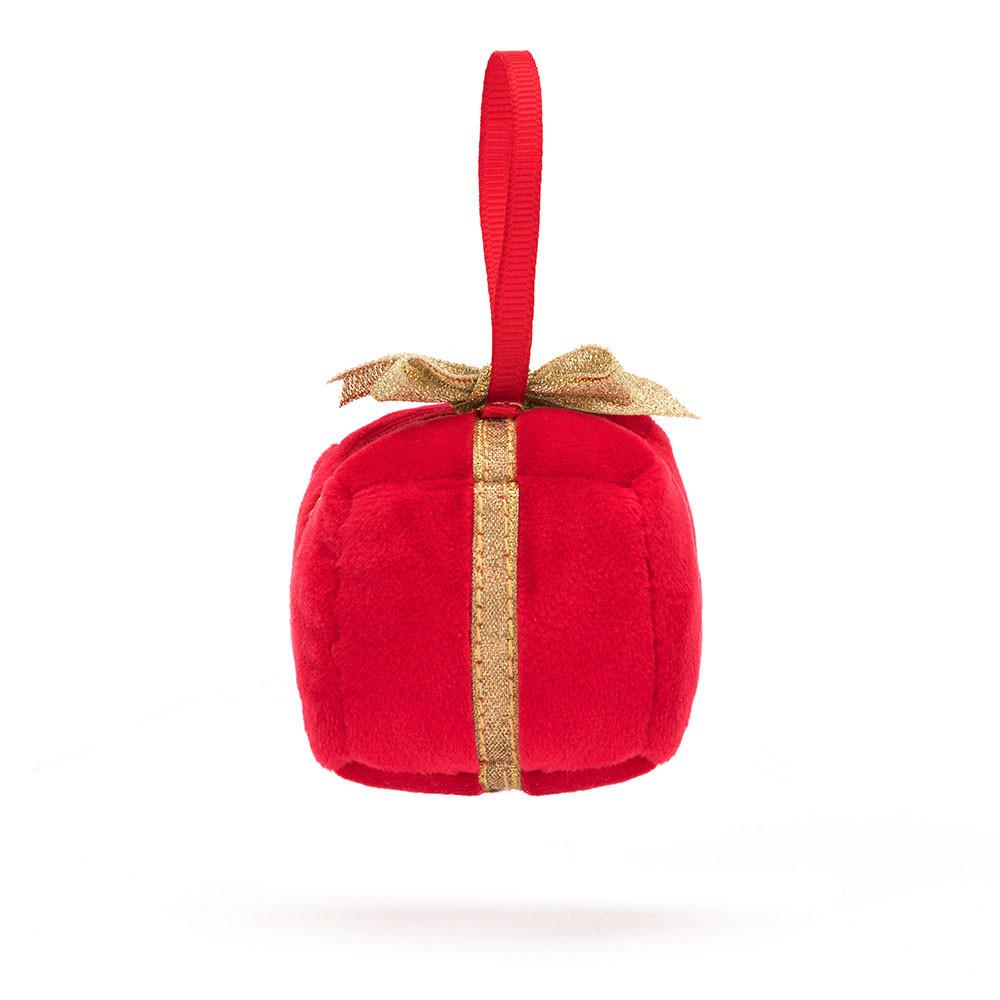 Objetos Jellycat Amuseables Festive Folly Present 13cm x 7cm x 7cm Rojas  Ecuador |  IRTWA8017