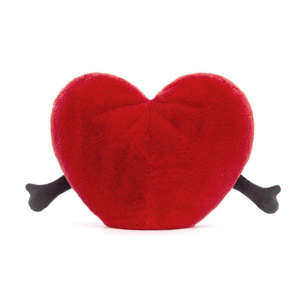Objetos Jellycat Amuseables Heart 17cm x 19cm x 7cm Rojas  Ecuador |  ZLOBE2517