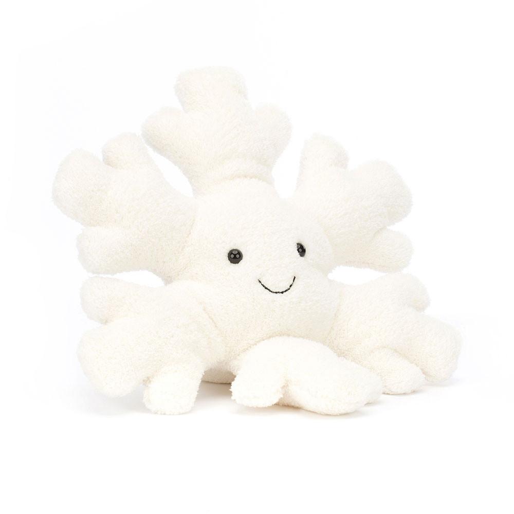 Objetos Jellycat Amuseables Snowflake 18cm x 18cm x 7cm Blancas  Ecuador |  FWJSP0953
