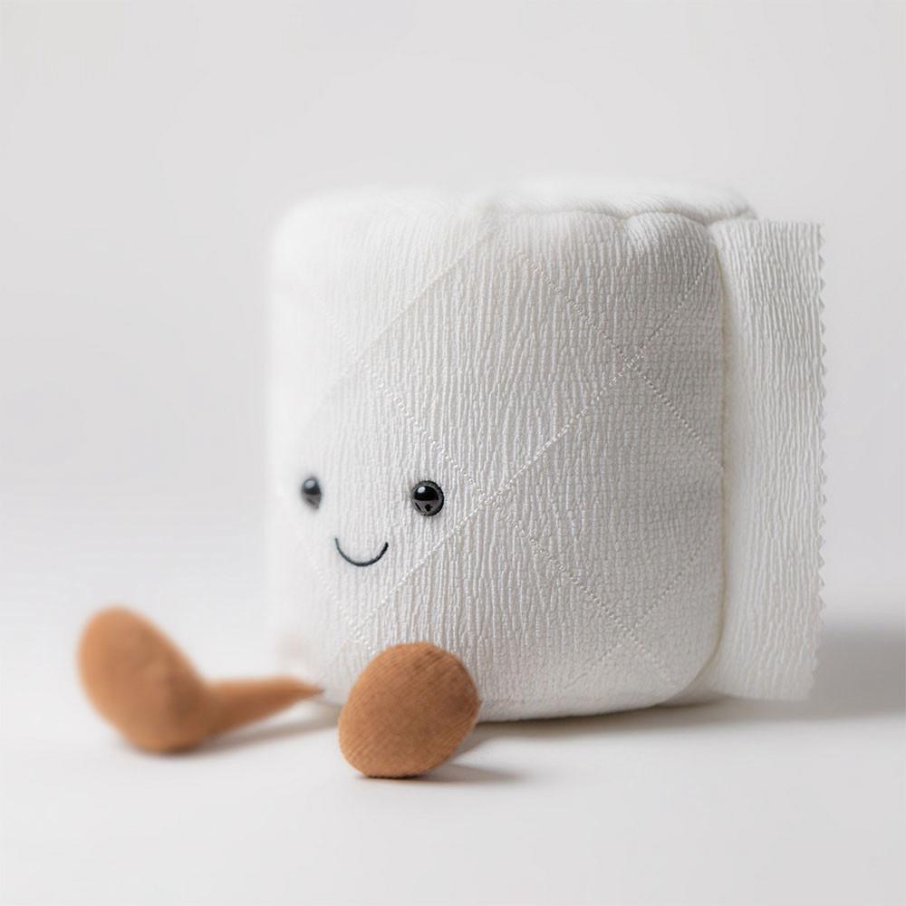 Objetos Jellycat Amuseables Toilet Roll 15cm x 12cm x 12cm Blancas  Ecuador |  XNELP6910