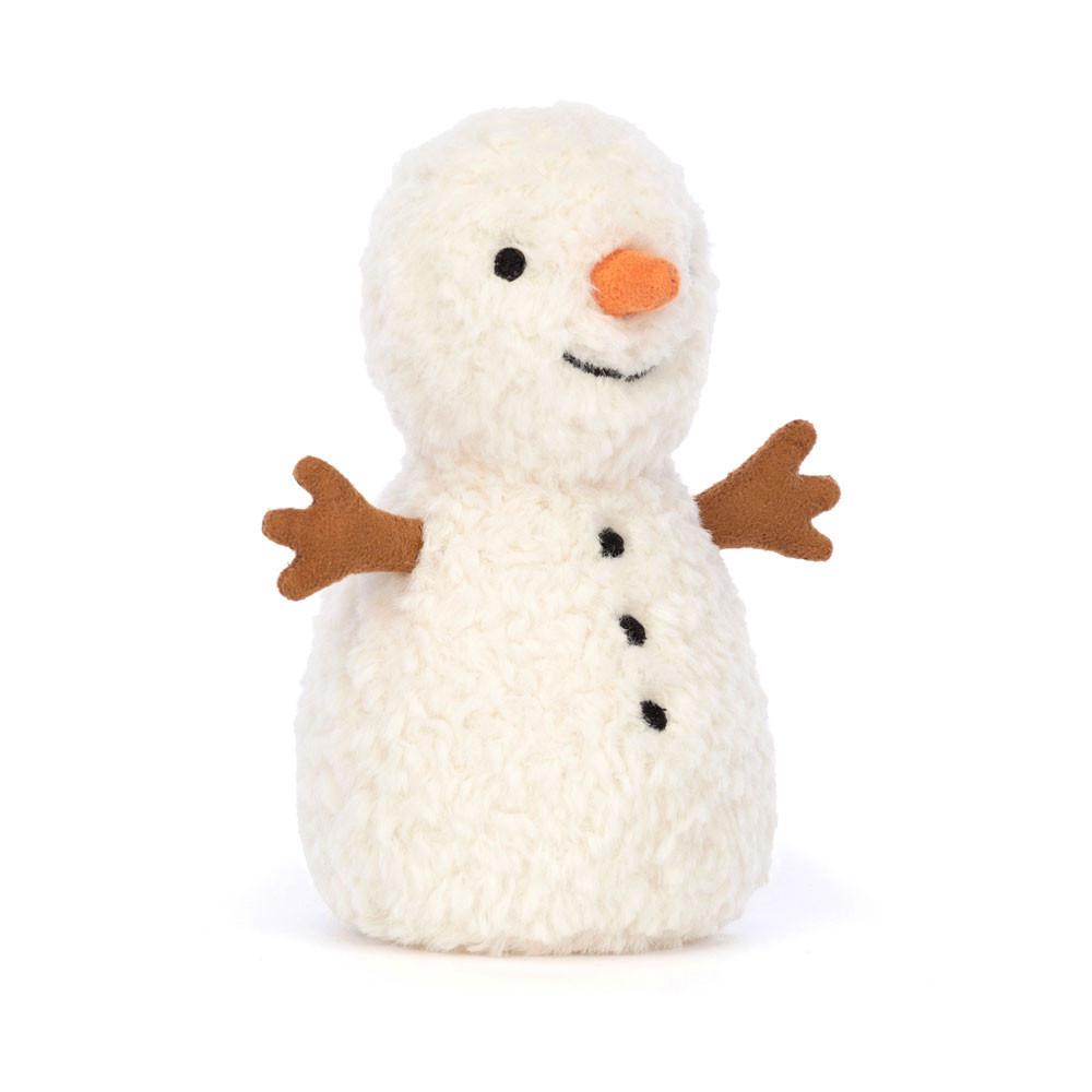 Objetos Jellycat Amuseables Wee Snowman 13cm x 7cm x 7cm Blancas  Ecuador |  WYQNZ3890