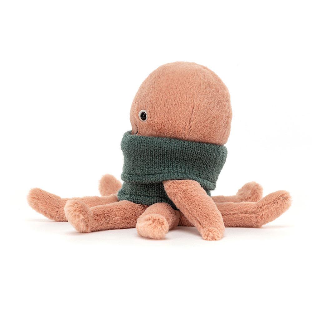 Océano Jellycat Cozy Crew Octopus 20cm x 6cm x 6cm Naranjas  Ecuador |  PDVUC8691