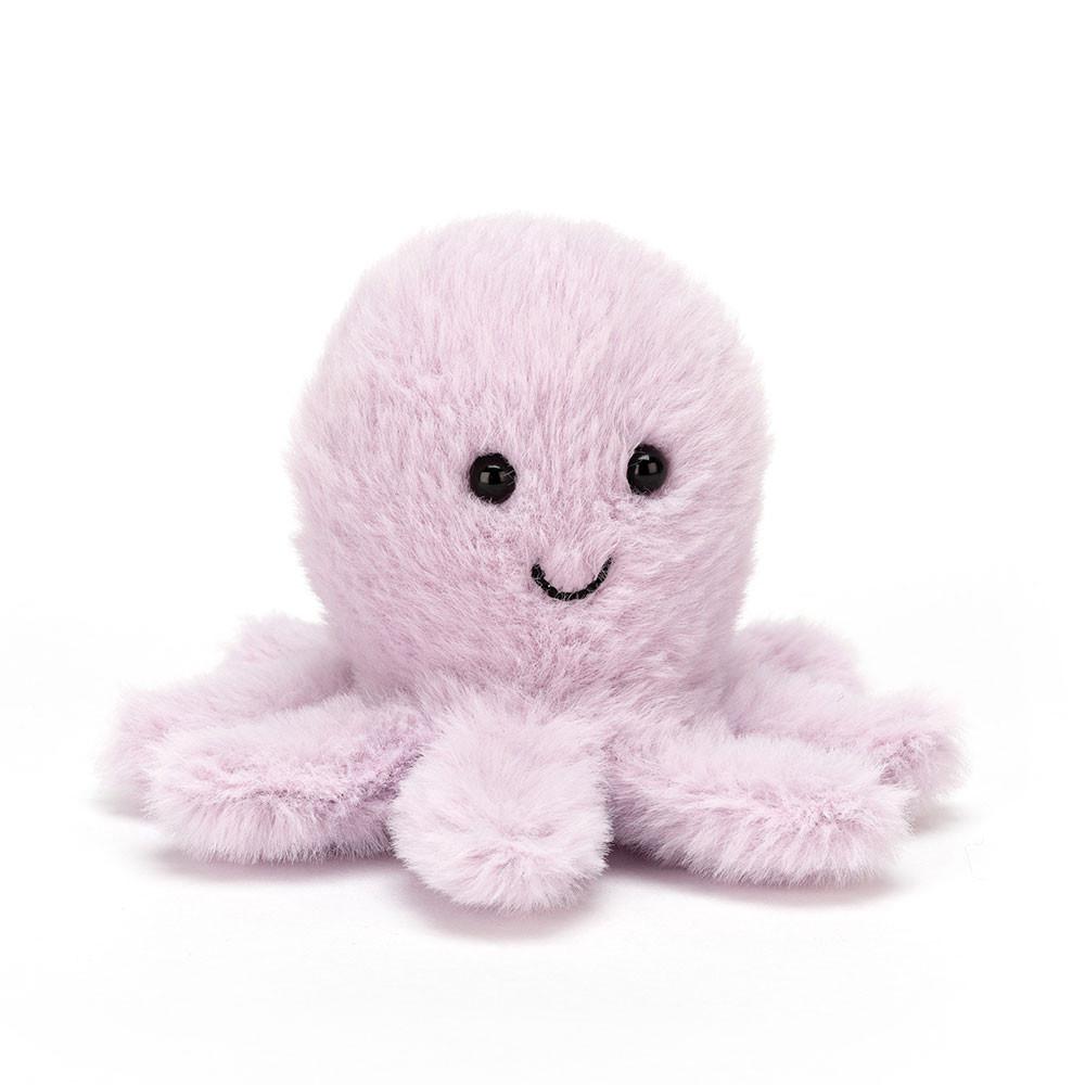 Océano Jellycat Fluffy Octopus 8cm x 11cm x 10cm Moradas  Ecuador |  UBXDL1529