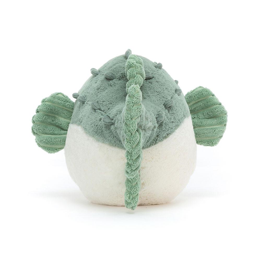 Océano Jellycat Pacey Pufferfish 16cm x 12cm x 23cm Verde  Ecuador |  ZWTDN8125