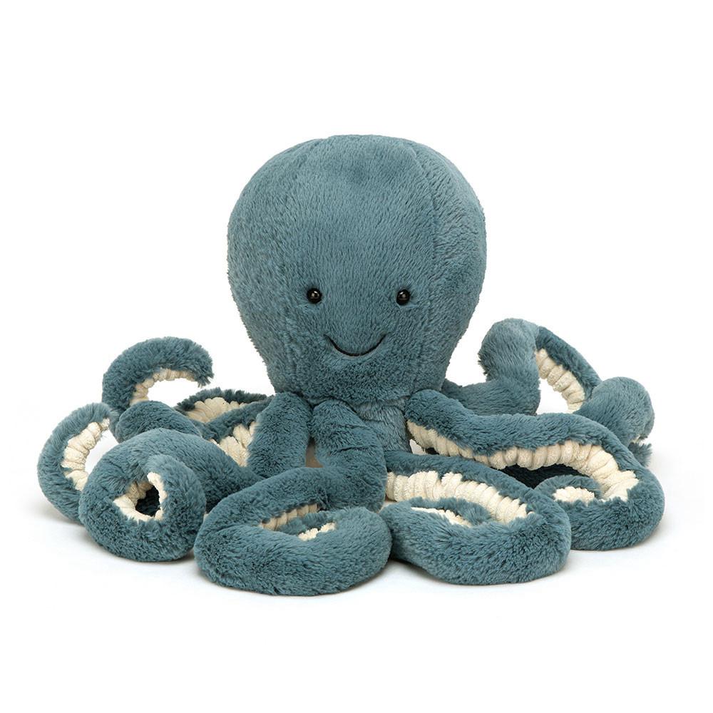 Océano Jellycat Storm Octopus 27cm x 10cm x 10cm Azules  Ecuador |  IVCFT8273