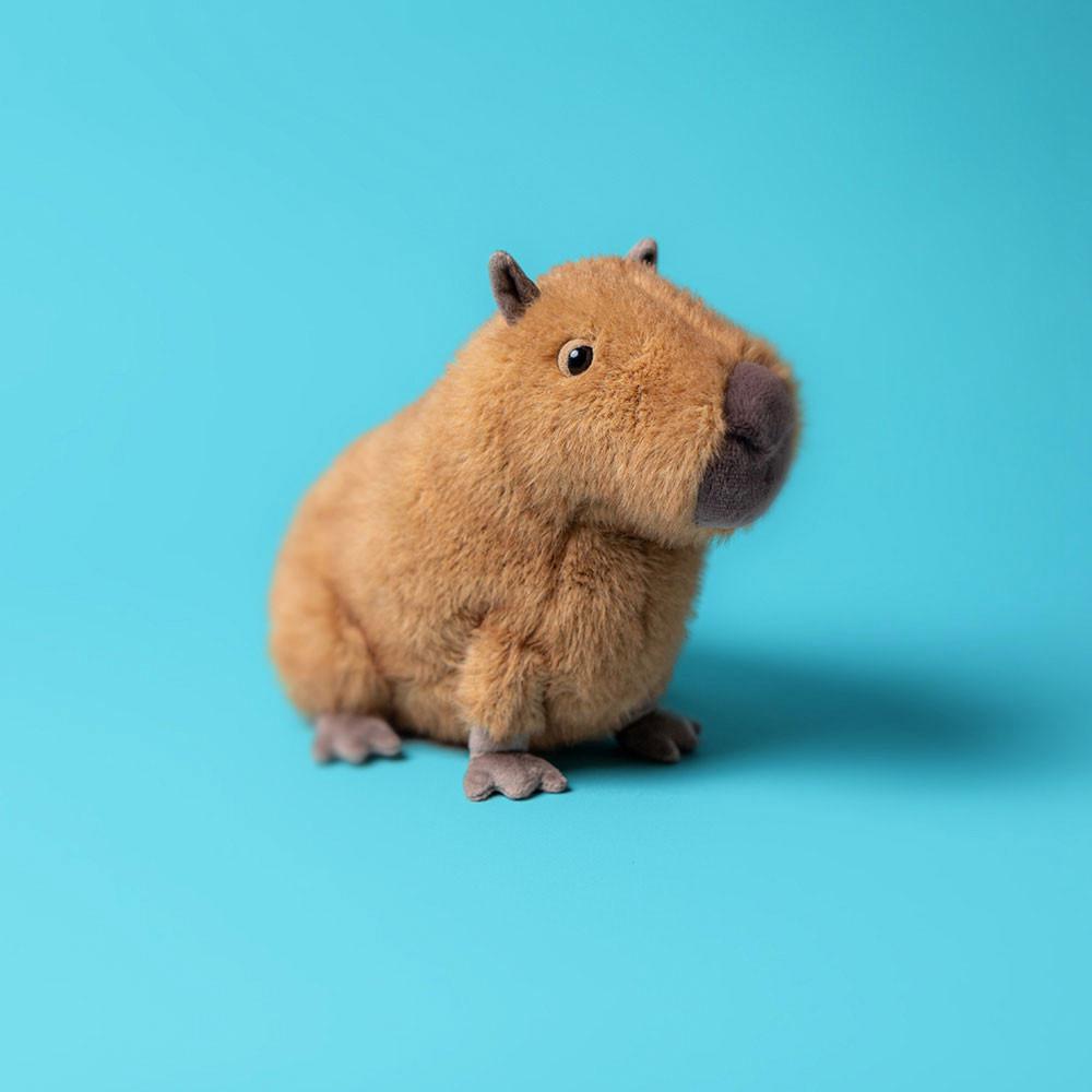 Peluche De Fauna Del Bosque Jellycat Clyde Capybara 21cm x 17cm x 24cm Marrones  Ecuador |  JTIYE2958