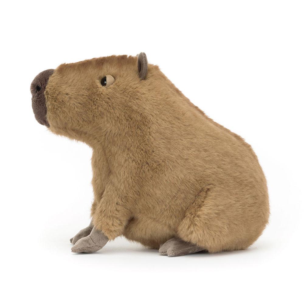 Peluche De Fauna Del Bosque Jellycat Clyde Capybara 21cm x 17cm x 24cm Marrones  Ecuador |  JTIYE2958