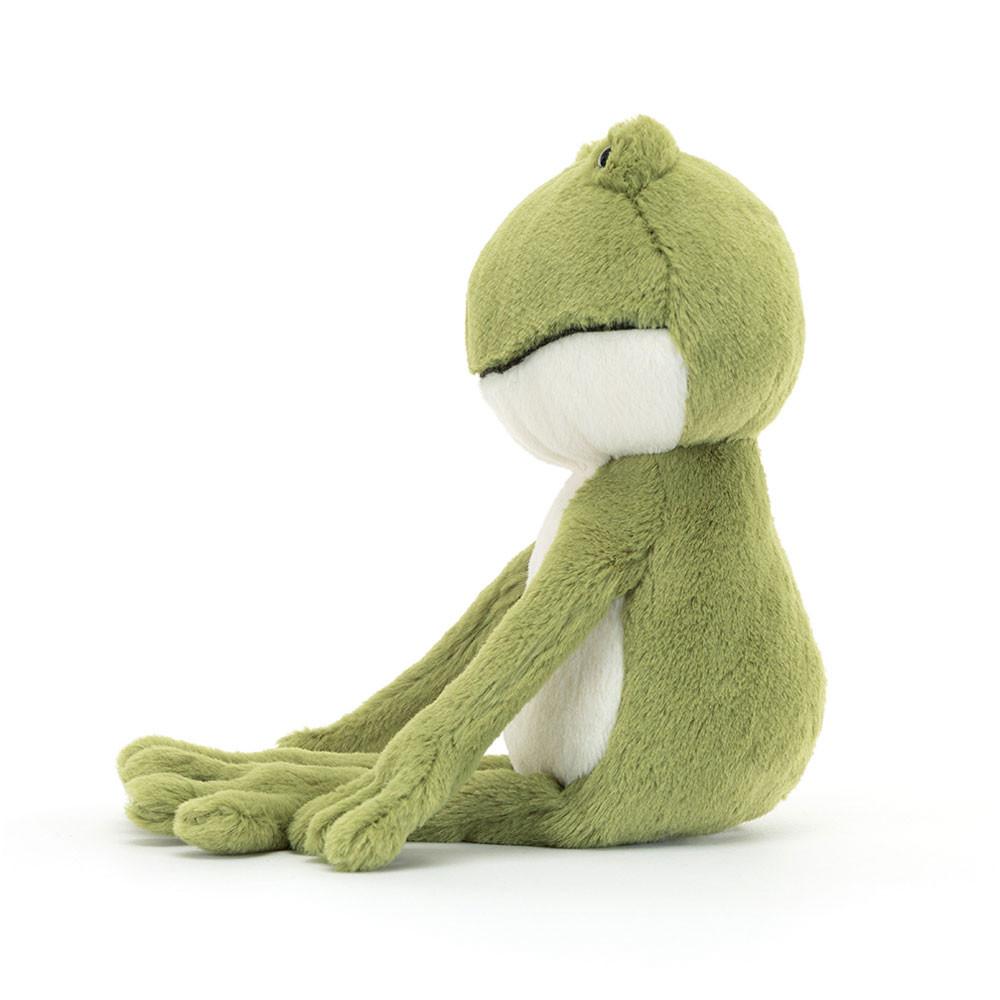 Peluche De Fauna Del Bosque Jellycat Finnegan Frog 23cm x 7cm x 7cm Verde  Ecuador |  CZYON3165